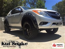 Plastové lemy Kut Snake Mazda BT50, 85mm Plastové lemy Kut Snake Mazda BT50, 85mm